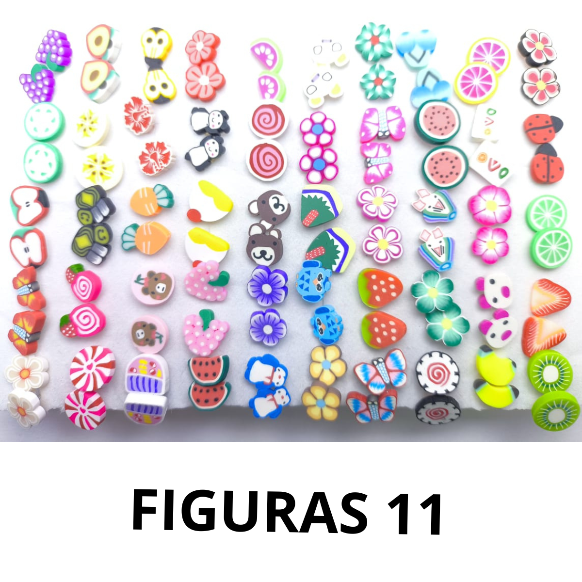 Pendientes de Animales Y Frutas Multicolores 02