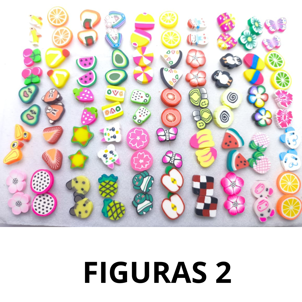 Pendientes de Animales Y Frutas Multicolores 01