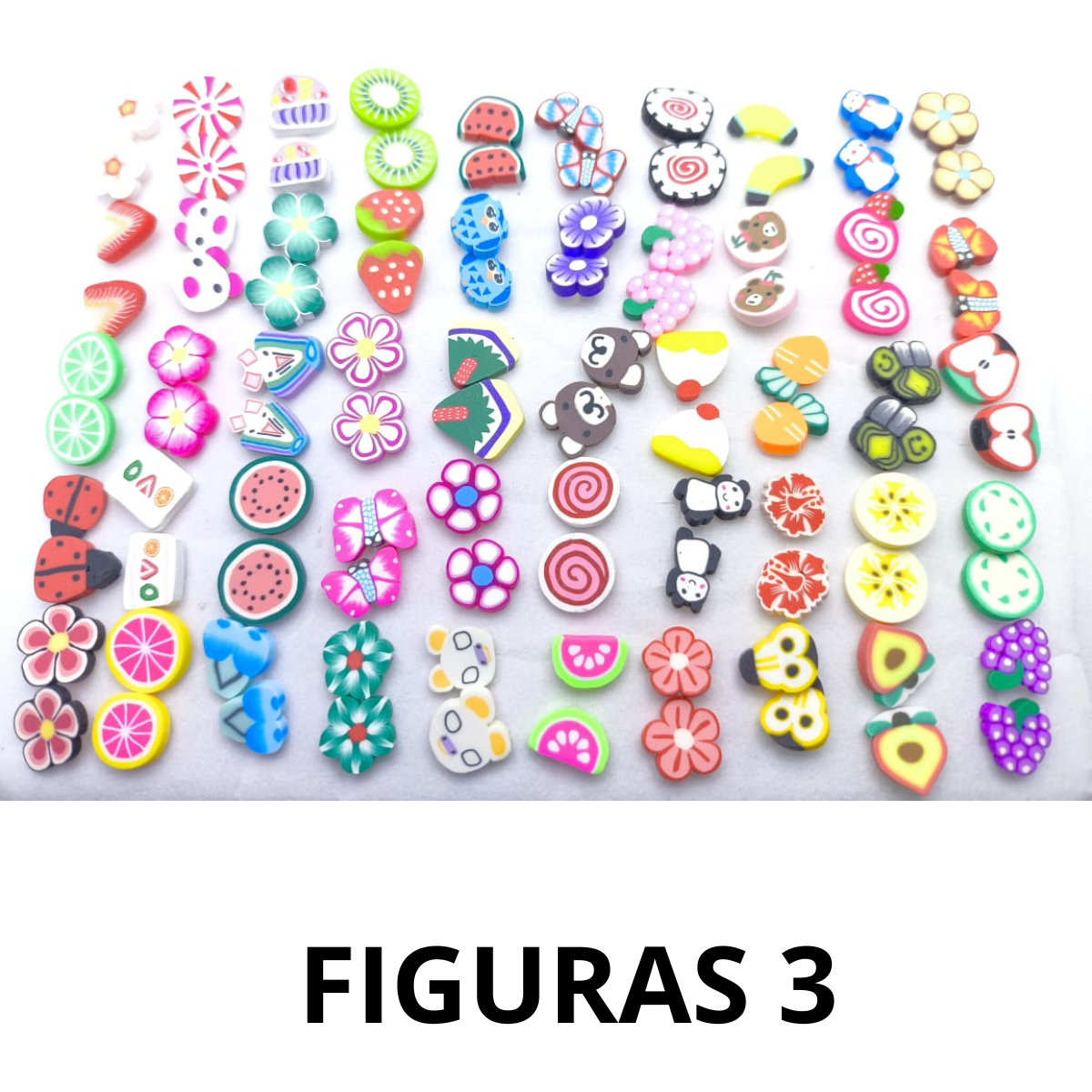 Pendientes de Animales Y Frutas Multicolores 01